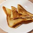 フライパンでサクトロ!チーズホットサンド