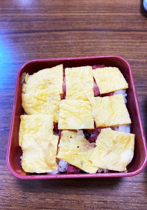 紅生姜薄焼き卵ライス（お弁当用貧乏飯）-レシピのメイン写真