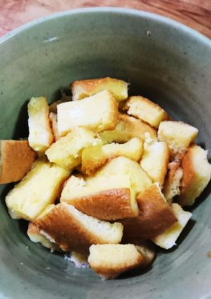 超簡単 食パンの耳フレンチトースト-レシピのメイン写真