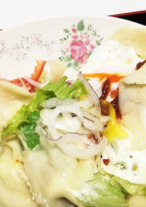 簡単クレープ　サラダ巻き-レシピのメイン写真