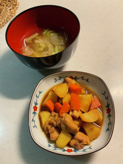 肉じゃが、野菜スープ-レシピのメイン写真
