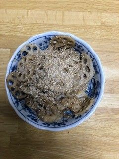 粉末だしプラスれんこんのきんぴら-レシピのメイン写真