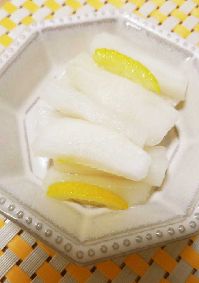 箸休めに！簡単ゆず大根-レシピのメイン写真