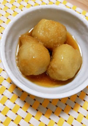 調味料は２つだけ！里芋のめんつゆ煮-レシピのメイン写真