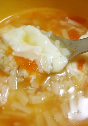 相性抜群！チーズと梅干のうどん雑炊-レシピのメイン写真