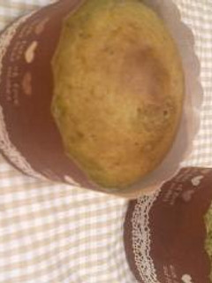 ホットケーキミックスの抹茶マフィン-レシピのメイン写真