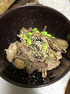 茶色いおかず なす蓮根の甘酢炒め-レシピのメイン写真
