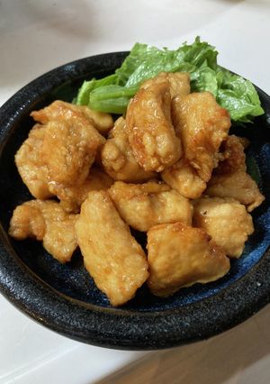 鶏むね肉の唐揚げ甘酢ダレ-レシピのメイン写真