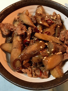 牛コマとごぼうのきんぴら-レシピのメイン写真
