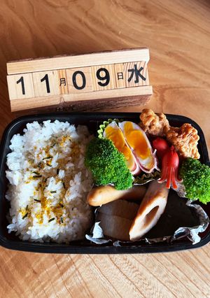 2022.11/9中学生男子お弁当-レシピのメイン写真