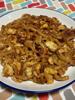 超簡単☆旨味堪能!ソースあげ玉焼きうどん-レシピのメイン写真