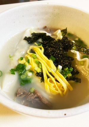ビビゴ餃子入りトック-レシピのメイン写真