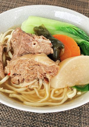 サンラータン風牛汁そば-レシピのメイン写真