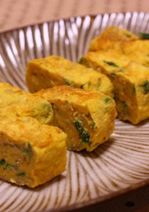 にらたま～焼き♪-レシピのメイン写真
