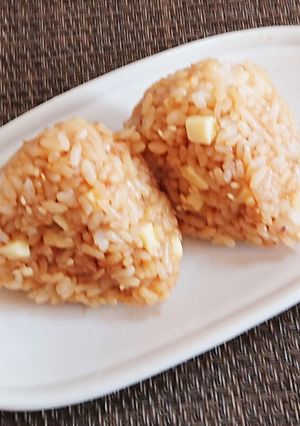 チーズおかかおにぎり-レシピのメイン写真
