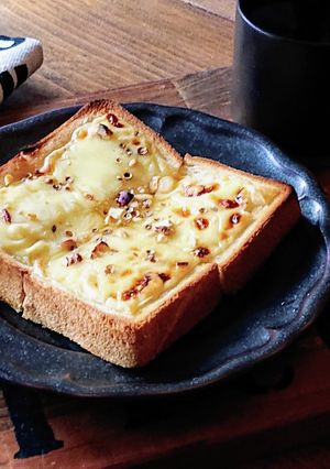 クセになる！チーズハニートースト-レシピのメイン写真