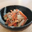 ひき肉入り*大根と人参の味噌きんぴら