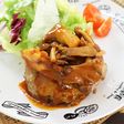 オートミールで*きのこソースハンバーグ