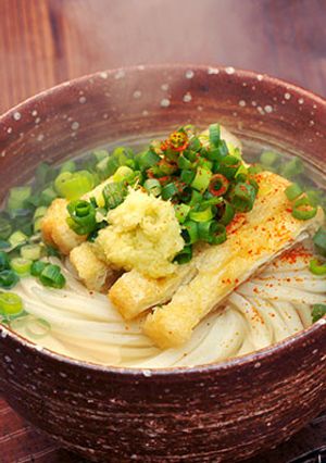 おアゲと生姜のポカポカうどん-レシピのメイン写真