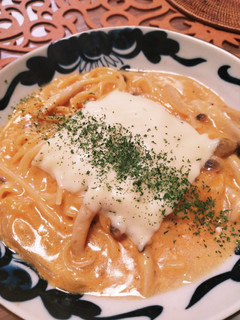 韓国パスタ ロゼクリームパスタ-レシピのメイン写真