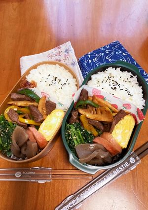 【覚書】20221109中高生お弁当-レシピのメイン写真