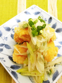 ねぎ塩とり天-レシピのメイン写真