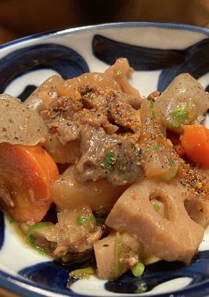 牛すじと根菜の煮込み-レシピのメイン写真