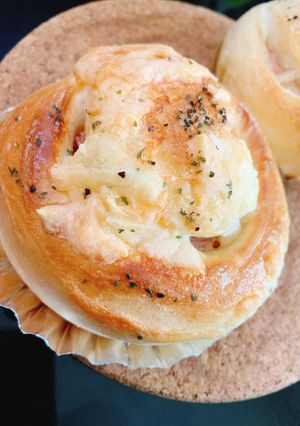 ハムマヨチーズパン★甘酒使用-レシピのメイン写真