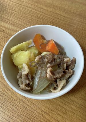 簡単シンプル肉じゃが-レシピのメイン写真