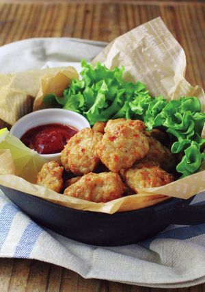 ノンフライクッカーで簡単！チキンナゲット-レシピのメイン写真