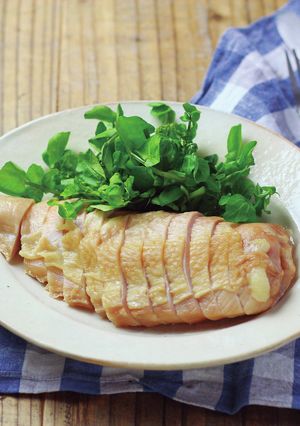 ノンフライクッカーで簡単！サラダチキン-レシピのメイン写真
