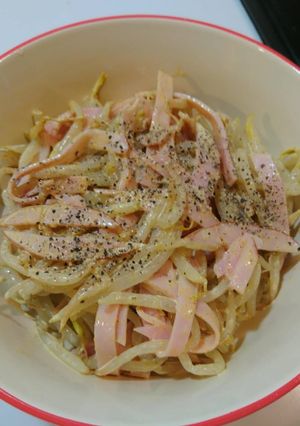 簡単！やみつき！無限もやし♪カレー味♪-レシピのメイン写真