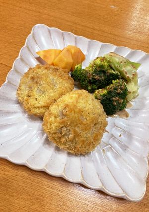 れんこんのコロッケ-レシピのメイン写真