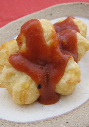 チーズフライのトマト味噌炒め-レシピのメイン写真