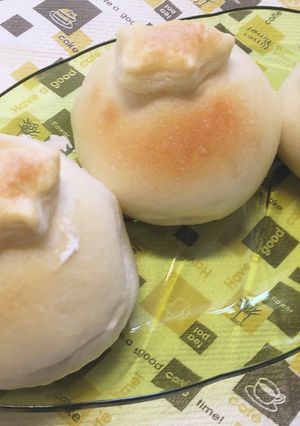 うさぎの月見芋クリームチーズぱん-レシピのメイン写真