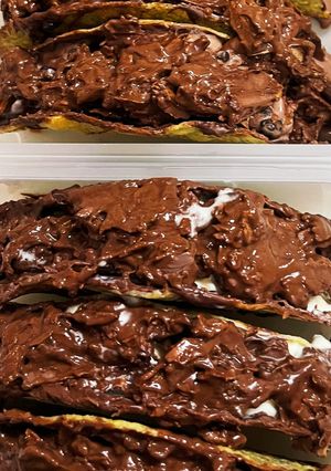 おいしい!チョコタコスアイス!!-レシピのメイン写真
