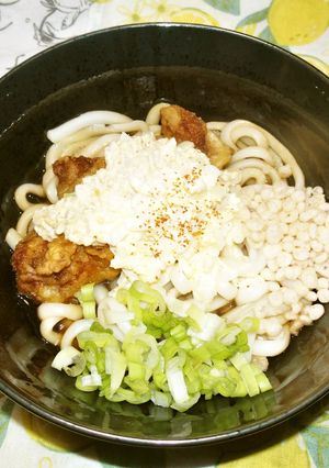 タル鶏南蛮ぶっかけうどん-レシピのメイン写真