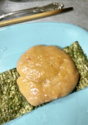 レミさんの「明太バター餅」、自己流です-レシピのメイン写真