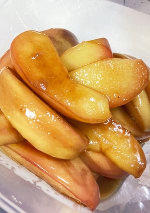 焼きリンゴのバター焼き-レシピのメイン写真