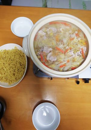 鍋で塩ラーメン-レシピのメイン写真