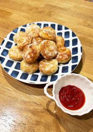 カリもちっ♡ツナポテチーズのナゲット-レシピのメイン写真