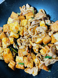 揚げ豆腐とお肉でボリューム満点★(焼肉味-レシピのメイン写真