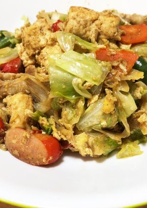 粉末だしで簡単野菜炒めチャンプルー-レシピのメイン写真