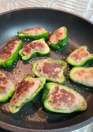 ポテサラ リメイク ピーマン 肉詰め-レシピのメイン写真