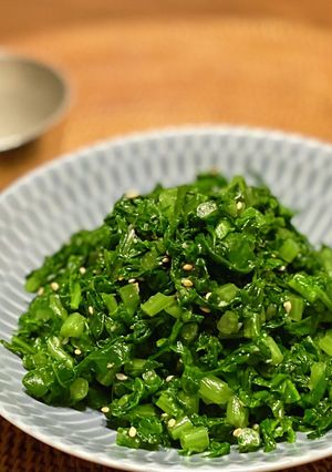 【簡単】大根の葉のワサビ和え-レシピのメイン写真