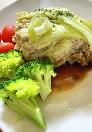 巻かない和風ロールキャベツ」-レシピのメイン写真