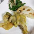 もろみ調味液で鶏肉のゆずカレー焼き