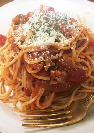 昔ながらナポリタン-レシピのメイン写真