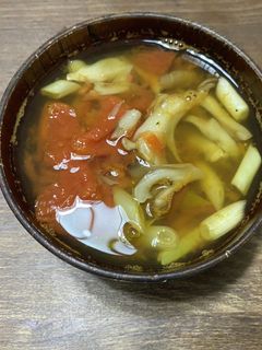 トマトと舞茸のスープ-レシピのメイン写真