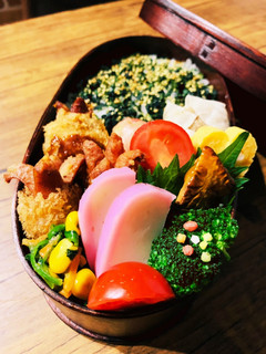 ウィンナーの豚バラ巻きフライ弁当♡-レシピのメイン写真